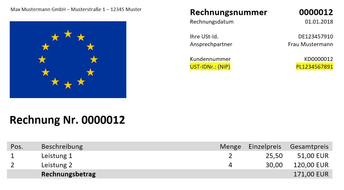 Rechnungen Ins Eu Ausland Drittland Schreiben Was Ist Zu Beachten